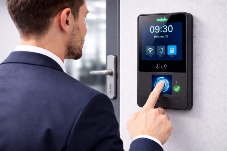 access door fingerprint