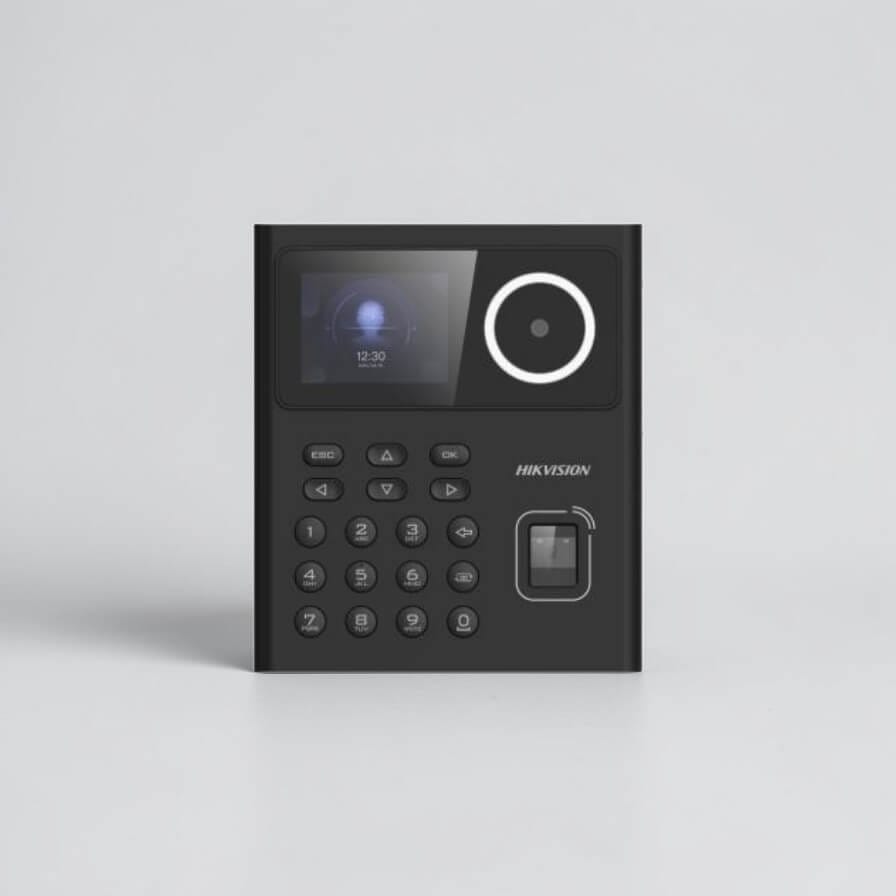 mesin absensi fingerprint dan wajah hikvision