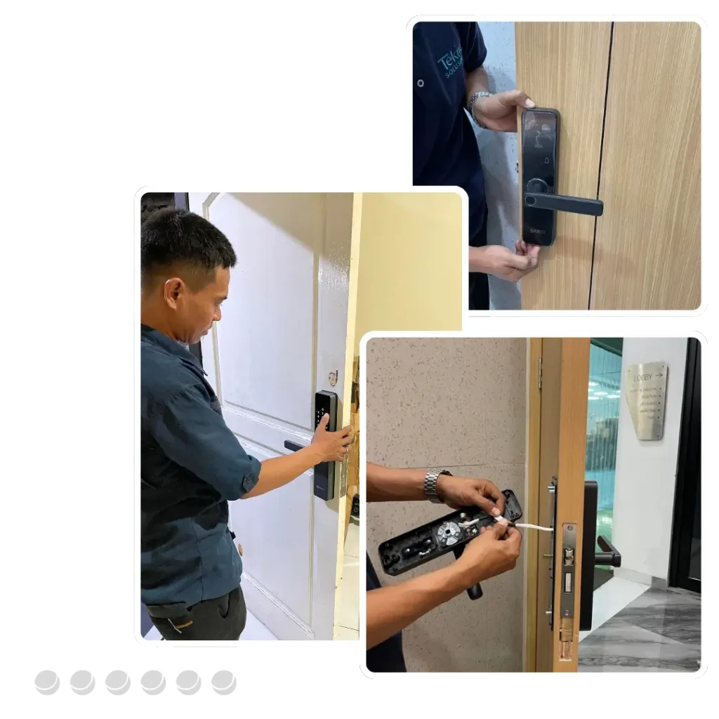 jasa pasang smart door lock